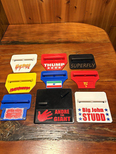 Wwf ljn custom printed - ljn,